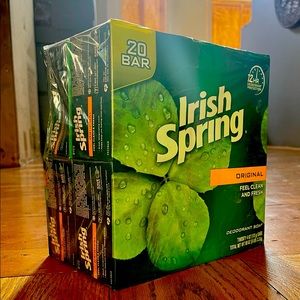 Irish Spring Bar Soap: 20 bars!!!